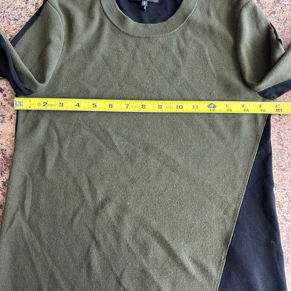 Rag & Bone Merino Wool Color Block Sweater. Size … - image 8